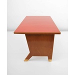 Rare Gio Ponti Desk and Wall Shelf, Forli Administrative Offices
